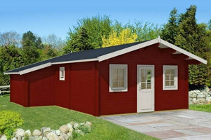CERVINO 6.5x7.8m Log Cabin