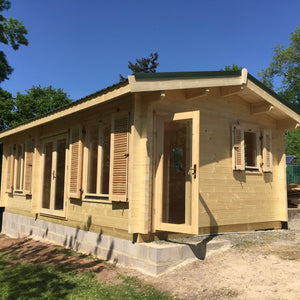 1 bed log cabin by northern log cabins