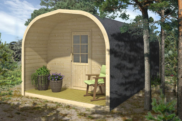 Camping Pod Suite | 5.8 x 2.4m - Northern Log Cabins