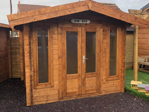 BRIGHTON 3m x 3m Log Cabin - Northern Log Cabins