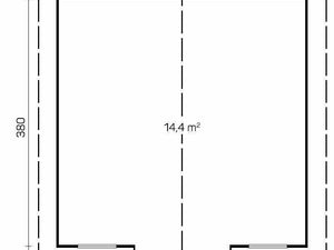 AINO 4.0x4.0m Log Cabin - Northern Log Cabins