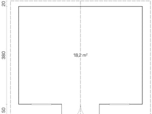 BIDASOA 5.0x4.0m Log Cabin - Northern Log Cabins