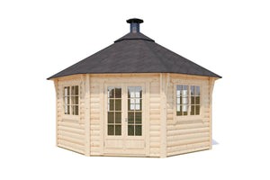 DANA Grill Cabin Gazebo | 17 m2 - Northern Log Cabins