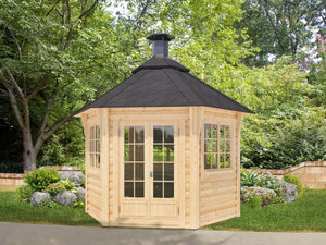 NORA Grill Cabin | 6m2 - Gazebo - Northern Log Cabins