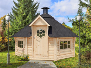 RUBEN BBQ Grill Cabin | 17m2 - BBQ Grill Cabin - Northern Log Cabins