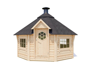 ROSCO BBQ Grill Cabin | 12 m2 - BBQ Grill Cabin - Northern Log Cabins