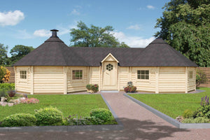 MELISSA BBQ Grill Cabin | 38m2 - BBQ Grill Cabin - Northern Log Cabins