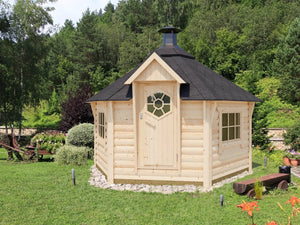 NILS BBQ Grill Cabin | 9m2 - BBQ Grill Cabin - Northern Log Cabins