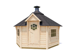 NILS BBQ Grill Cabin | 9m2 - BBQ Grill Cabin - Northern Log Cabins