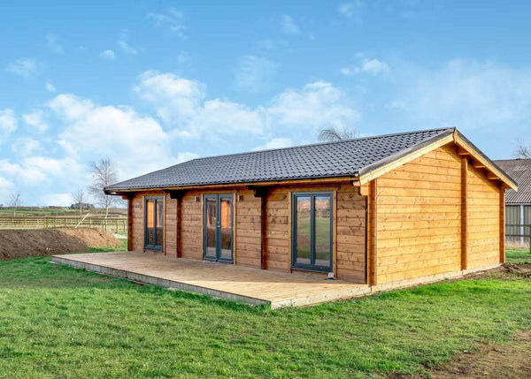 Monaco 2 Bed Log Cabin - - Northern Log Cabins