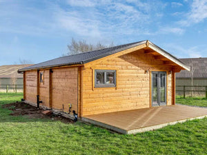 Monaco 2 Compact - 2 Bed Log Cabin - Lodge Log Cabin - Northern Log Cabins