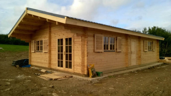 Monaco 3 Bed Log Cabin - Lodge Log Cabin - Northern Log Cabins