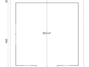 SAUERLAND-B 4.7x4.7m Log Cabin - - Northern Log Cabins