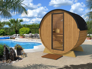 Terrace Sauna | 1.6 x 2.3m - Sauna Log Cabin - Northern Log Cabins