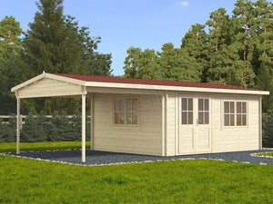 BRAVO 8m x 4m - Northern Log Cabins
