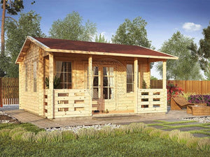 MALTA 5m x 5.12m - - Northern Log Cabins