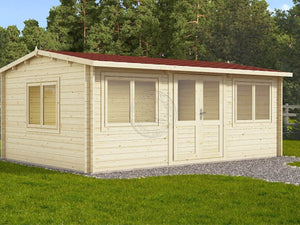 OSLO 6m x 4m - - Northern Log Cabins