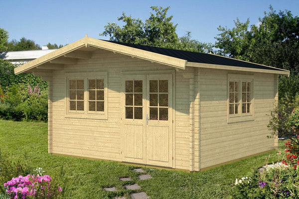 ENZO D 5.0x5.0m Log Cabin - Northern Log Cabins