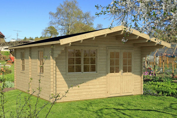 ENZO E 5.0x6.0m Log Cabin - Northern Log Cabins