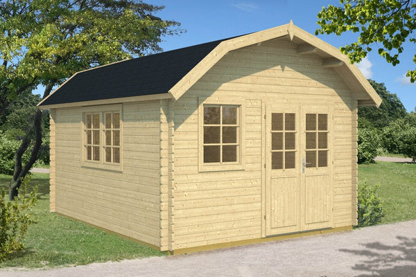 KANSAS 3.7x4.5m Log Cabin - Northern Log Cabins