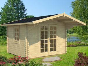 SANDRA-B 3.2x3.2m Log Cabin