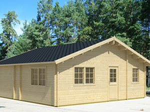 TIPO 7.4x7.4m Log Cabin