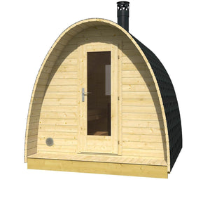 BIANCA Sauna Pod 2.4x2.5m - Northern Log Cabins
