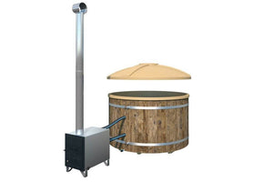 HOT TUB 180 - Standard Beige - Northern Log Cabins