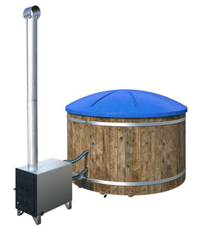 HOT TUB 180 - Standard Blue - Northern Log Cabins