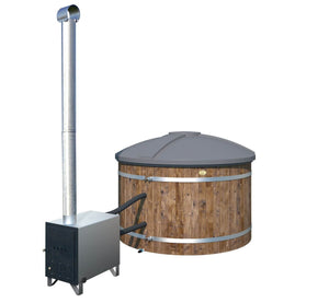 HOT TUB 180 - Standard Grey - Northern Log Cabins