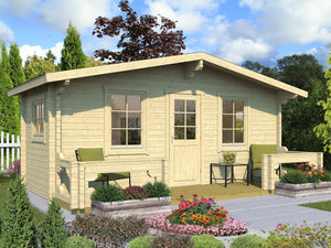 PIHA-TUURI 19 Sauna 5.7x2.6m - - Northern Log Cabins
