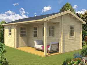 RISTO Sauna 4.2x6.7m - - Northern Log Cabins