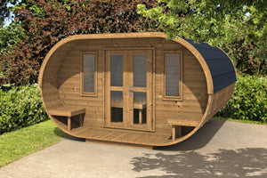 PALMA 7.2x7.2m Log Cabin