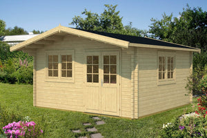 ENZO D 5.0x5.0m Log Cabin
