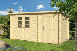 GLORIA-F 4.5x2.0m Log Cabin