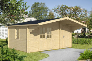 PEDRO-C 4.5x3.2m Log Cabin