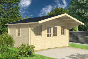 SAUERLAND-B 4.7x4.7m Log Cabin