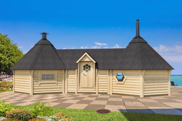 MAGNUS BBQ Grill Cabin | 22m2