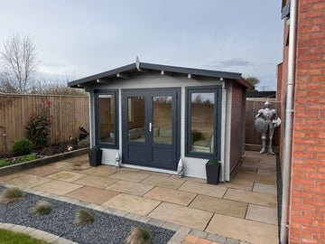 BRIGHTON 4m x 3m Log Cabin
