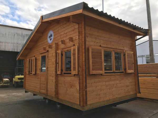 ALMERIA B 6.0x8.9m Log Cabin