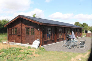 URSULA 10.2 x 7.0m Log Cabin