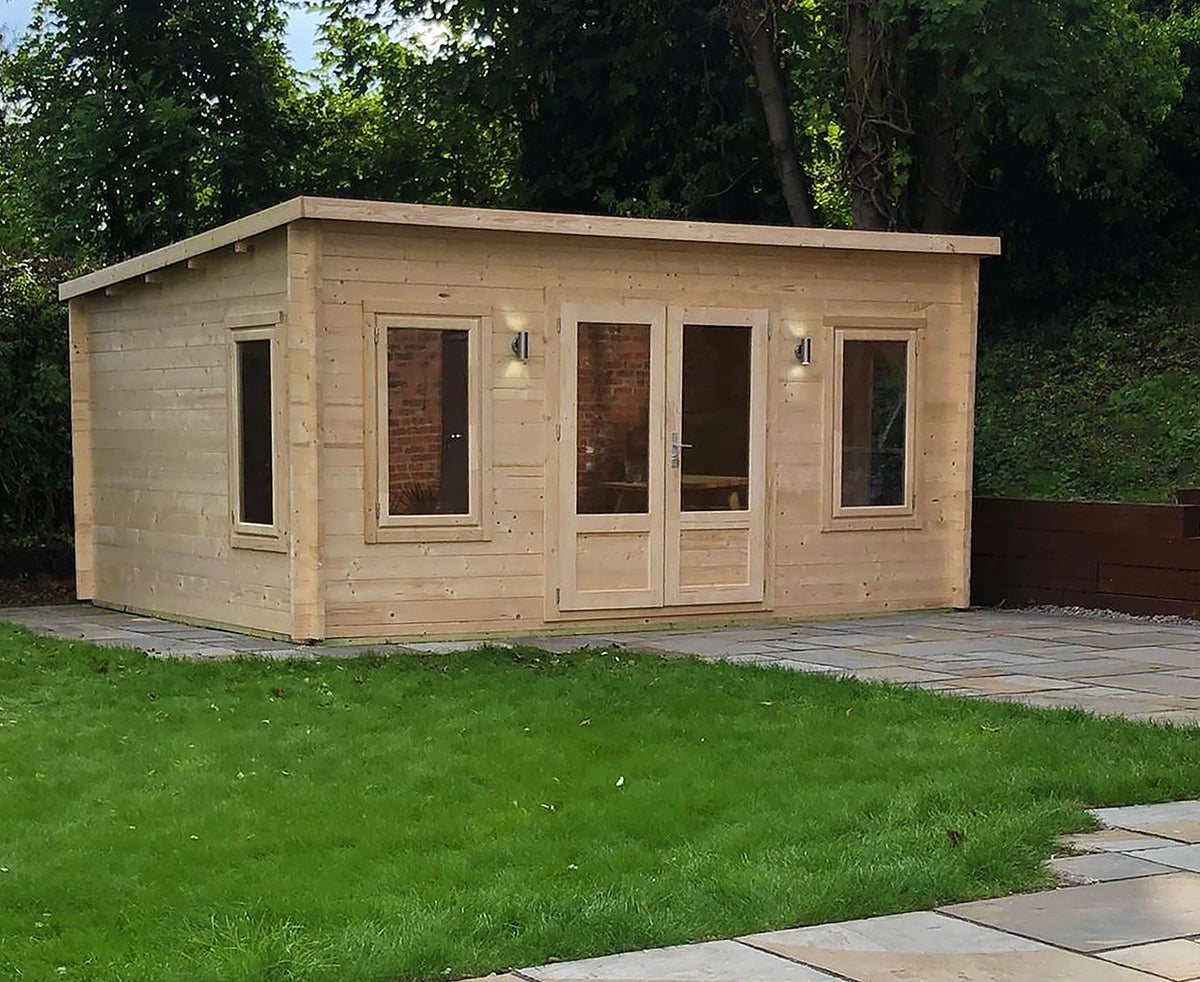 Unlocking the Potential: Log Cabins as Practical Home Office Solutions ...