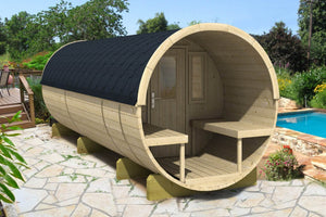 Camping Barrel 480 - - Northern Log Cabins
