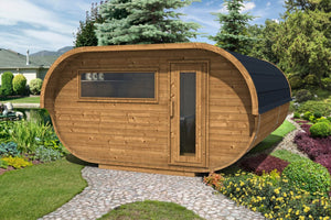 Camping Oval Grande | 4.0 x 5.0m - Northern Log Cabins