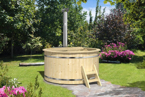 Wooden Hot Tub - Hot Tub - Northern Log Cabins