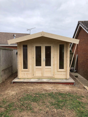BRIGHTON 3m x 3m Log Cabin - Northern Log Cabins