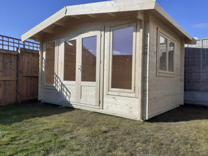 BRIGHTON 4m x 3m Log Cabin - Northern Log Cabins