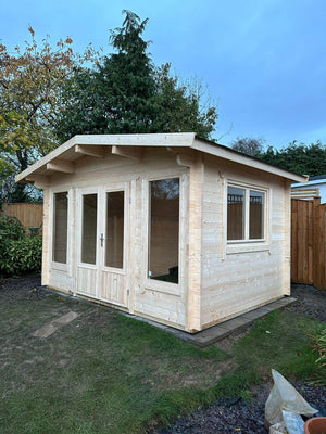 BRIGHTON 4m x 3m Log Cabin - Northern Log Cabins