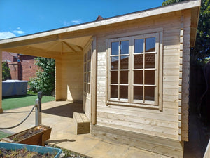 CATANIA 5.8x3.0m Log Cabin - Northern Log Cabins