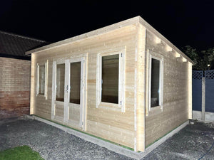 TORINO PENT 5m x 4m - - Northern Log Cabins